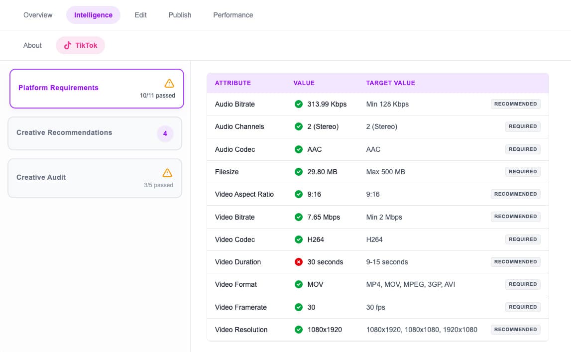 Platform Audits