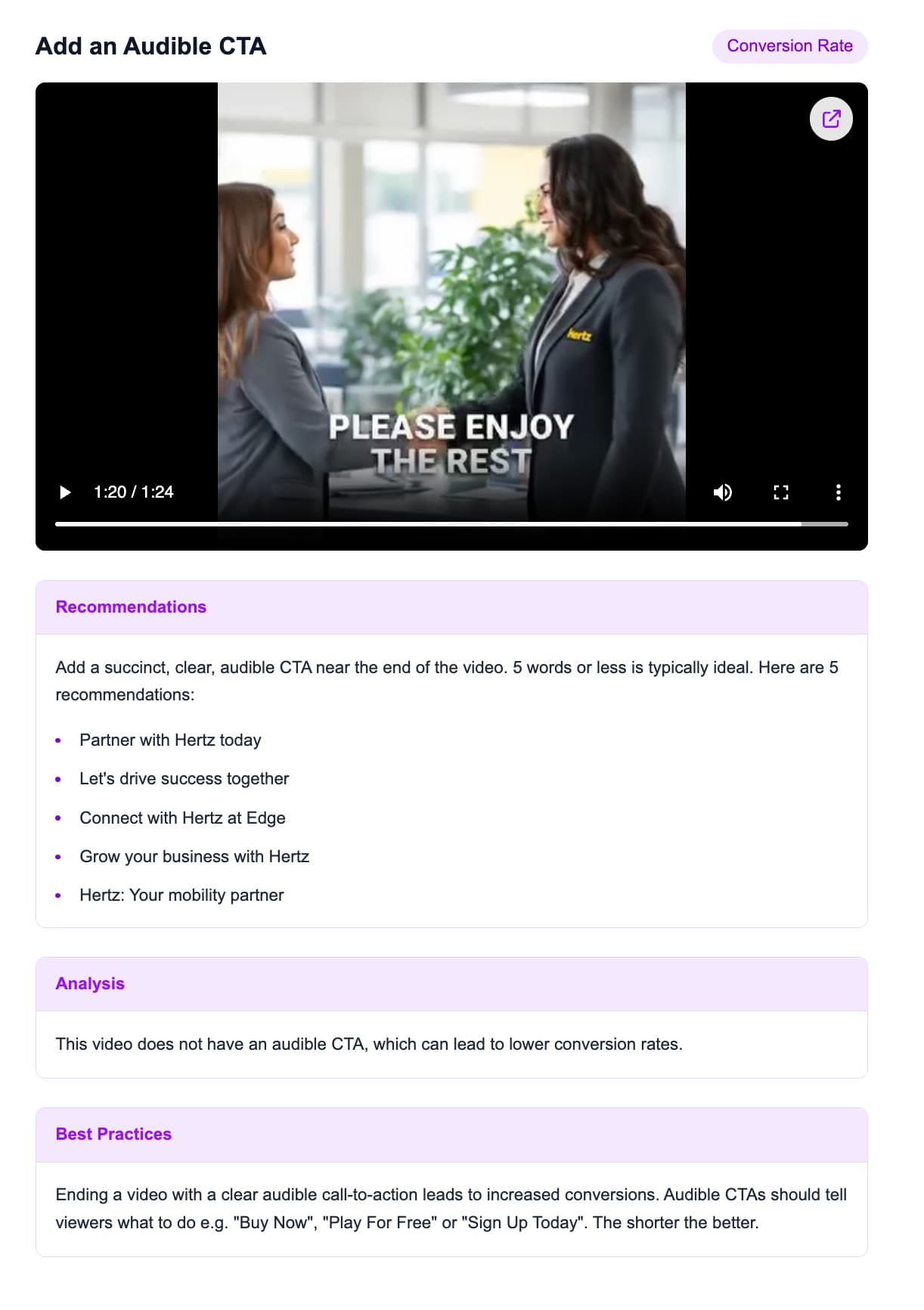 Audible CTA